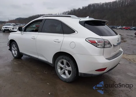 2012 Lexus Rx 350 z USA, uszkodzony, nr VIN 2T2BK1BA3CC124915